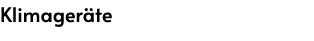 Klimager te