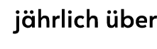 j hrlich ber