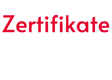 Zertifikate 