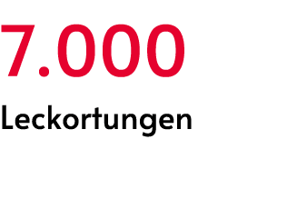 7.000 Leckortungen
