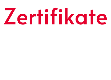 Zertifikate 