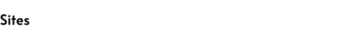 Sites 