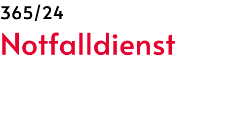 365/24 Notfalldienst