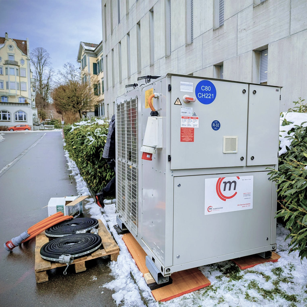 Referenz Kaeltemaschine St Gallen
